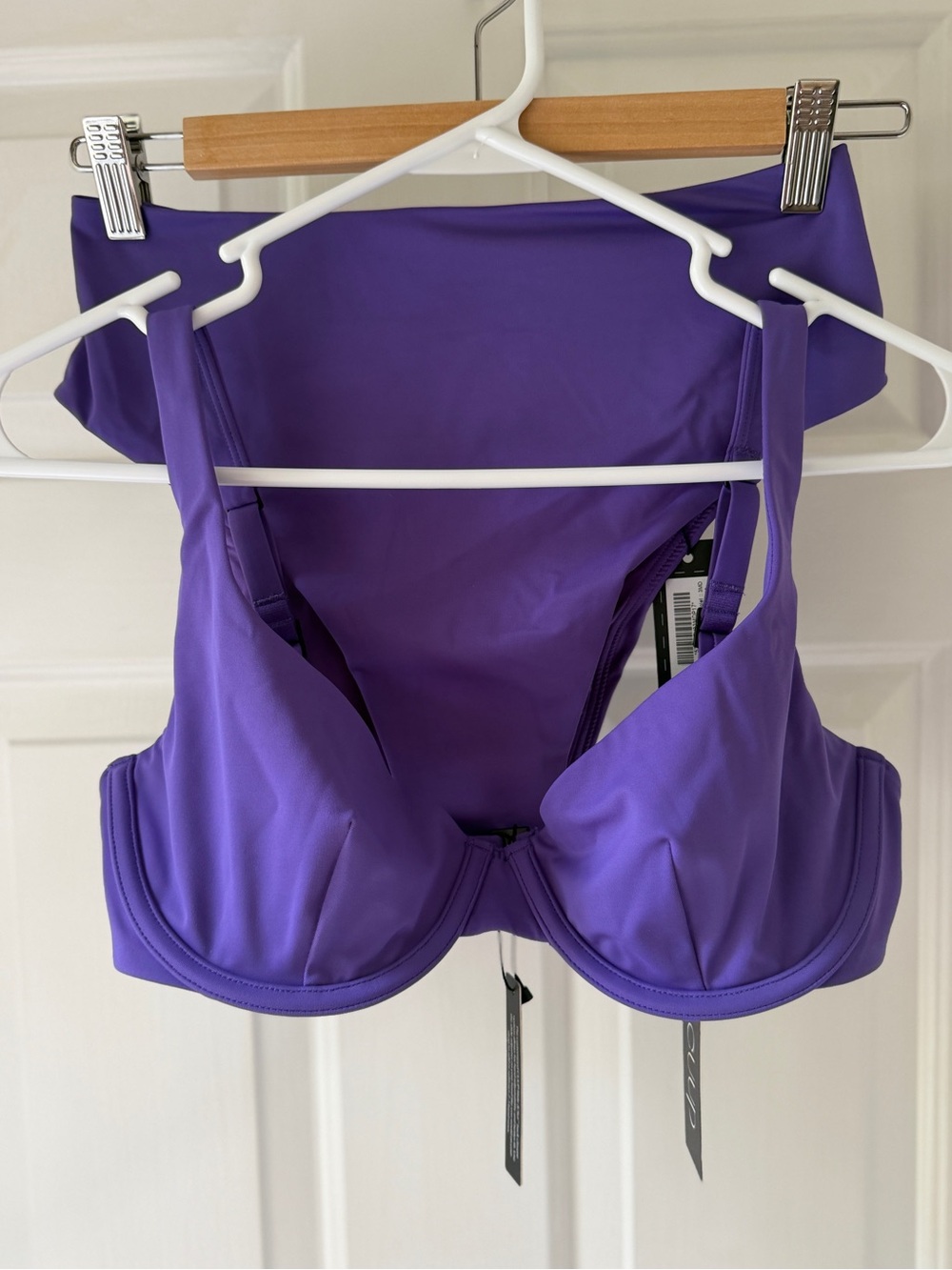 CUUP Balconette Purple Bathing Bikini Suit Set - NWT